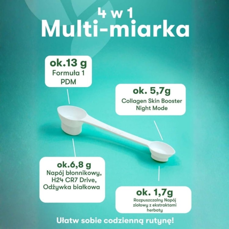 Multi-miarka Herbalife do odmierzania 8 produktów