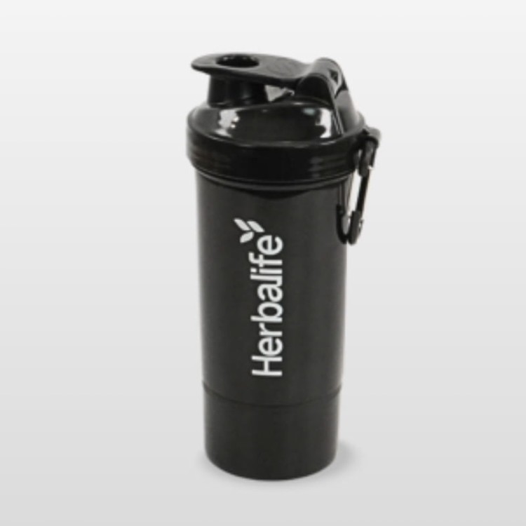 NEON Shaker Herbalife - czarny, 600ml
