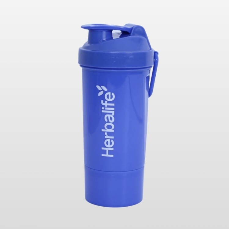 NEON Shaker Herbalife - niebieski, 600ml