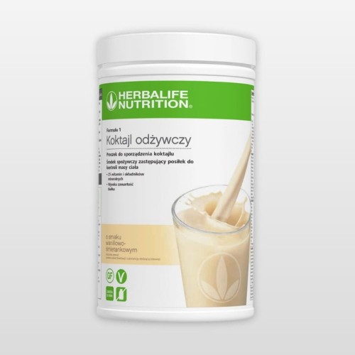 Koktajl Formuła 1 Herbalife waniliowo-śmiet. 780g