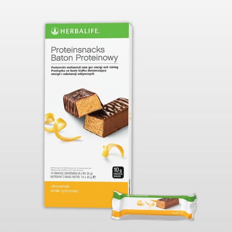 Baton proteinowy Herbalife cytrynowy 14 szt.