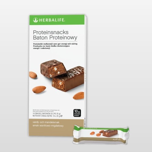 Baton proteinowy Herbalife waniliowo-migdałowy 14 szt.