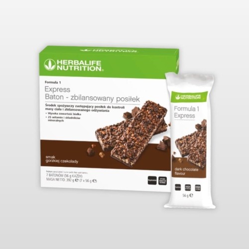 Baton Formuła 1 Express gorzka czekolada 7 szt.