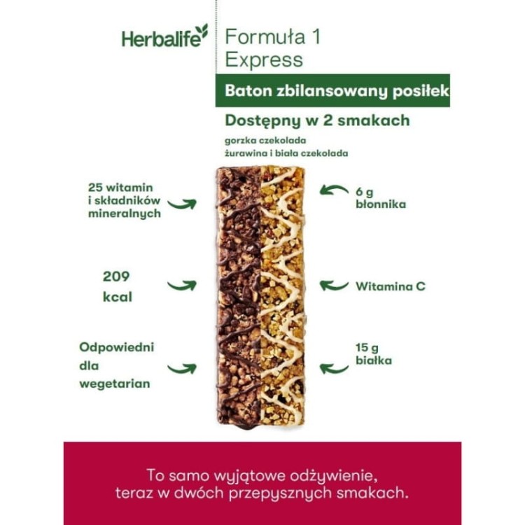 Baton Formuła 1 Express 2 smaki