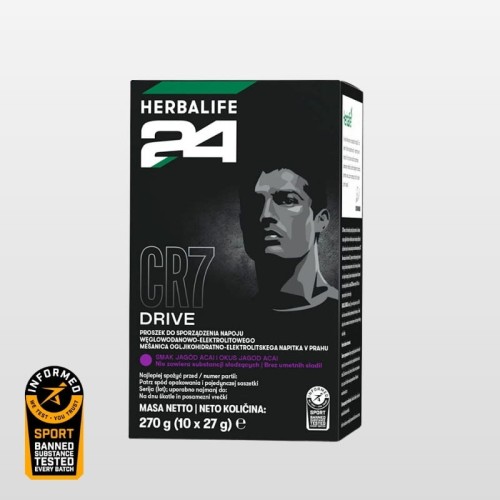 H24 CR7 Drive Napój węglowodanowy 10 sasz.