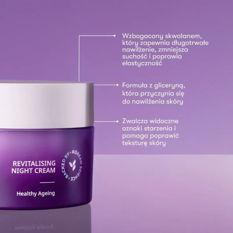 HL/Skin Rewitalizujący krem na noc działanie