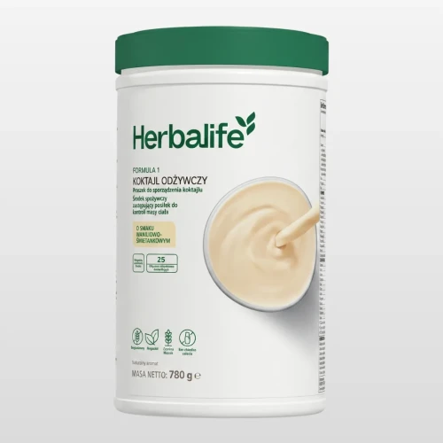 Koktajl Formuła 1 Herbalife waniliowo-śmiet. 780g