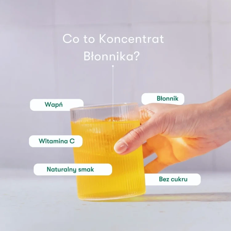 Koncentrat błonnika o smaku słodkiej pomarańczy i jagód goji 500 ml