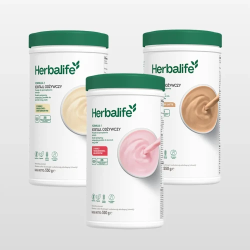Koktajle Formuła 1 Herbalife różne smaki - 3 szt.