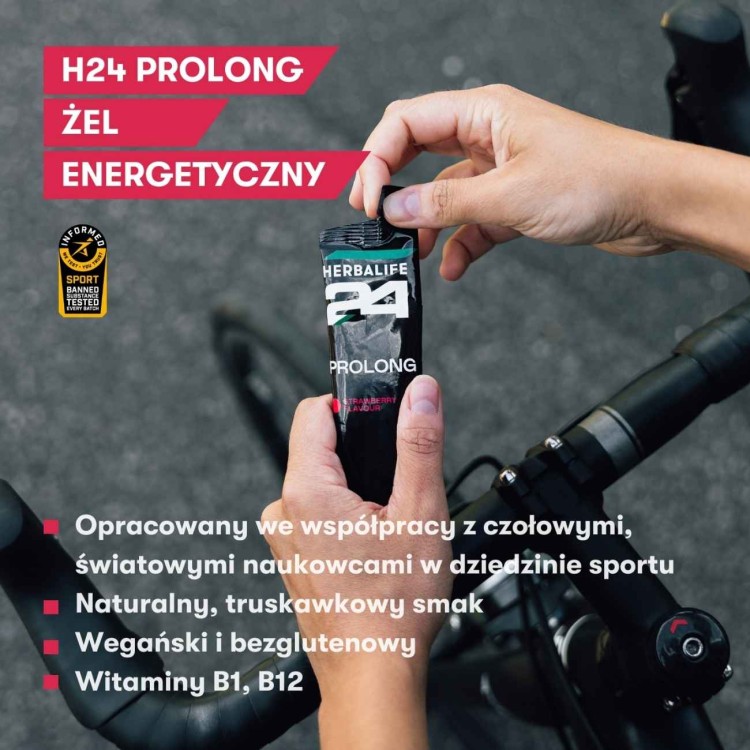 H24 Prolong Żel energetyczny 10 saszetek