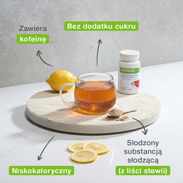 Herbata ziołowa Herbalife cytrynowa korzyści