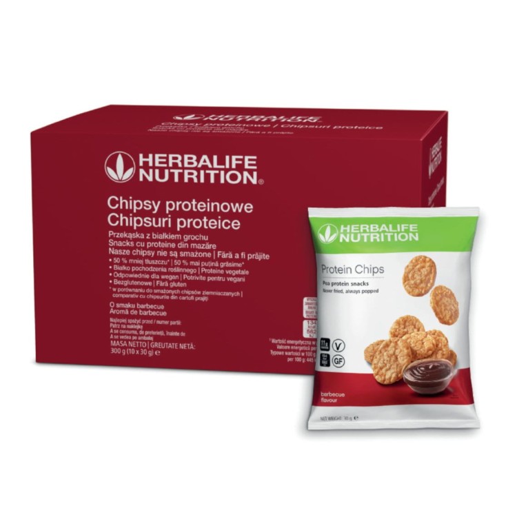Chipsy proteinowe Herbalife barbecue