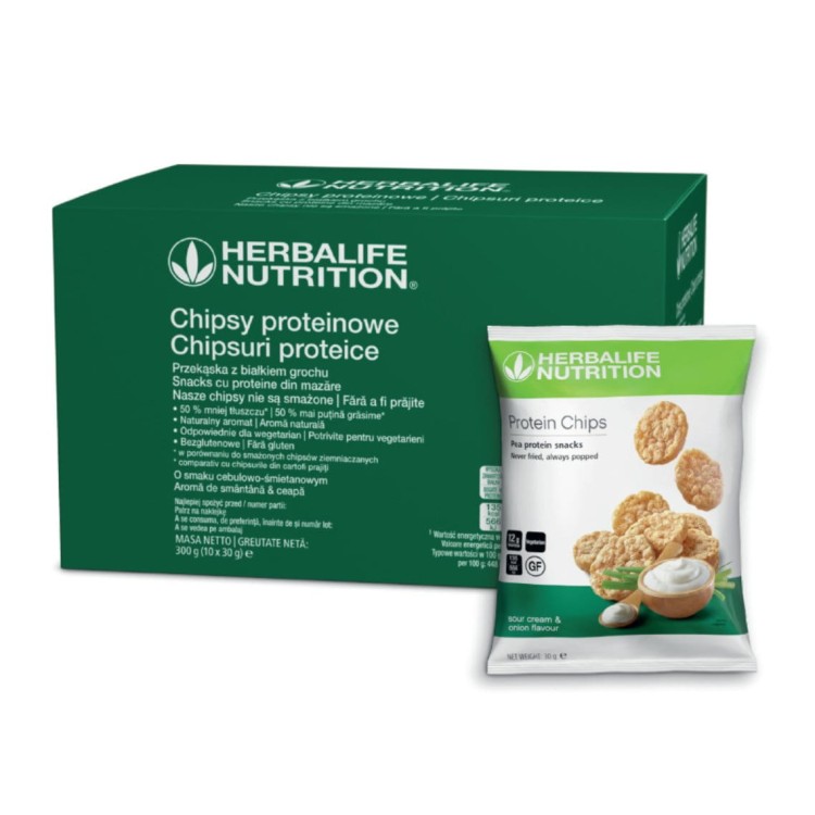 Chipsy proteinowe Herbalife cebulowo-śmietanowe