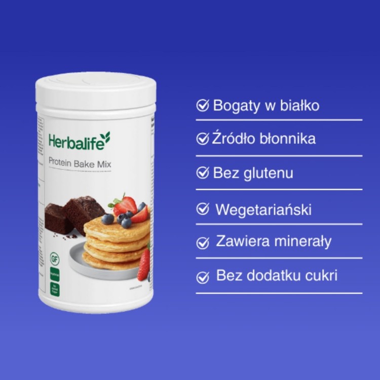 Protein Bake Mix Herbalife do pieczenia