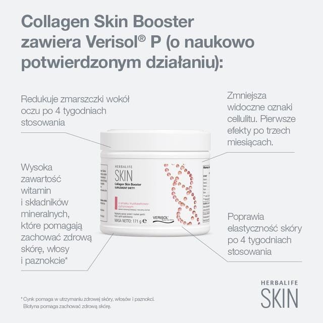 Collagen Skin Booster Herbalife ulotka