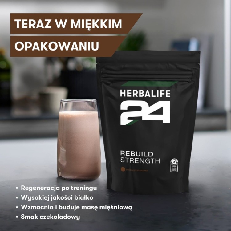 H24 Rebuild Strength 1000g - miękkie opakowanie
