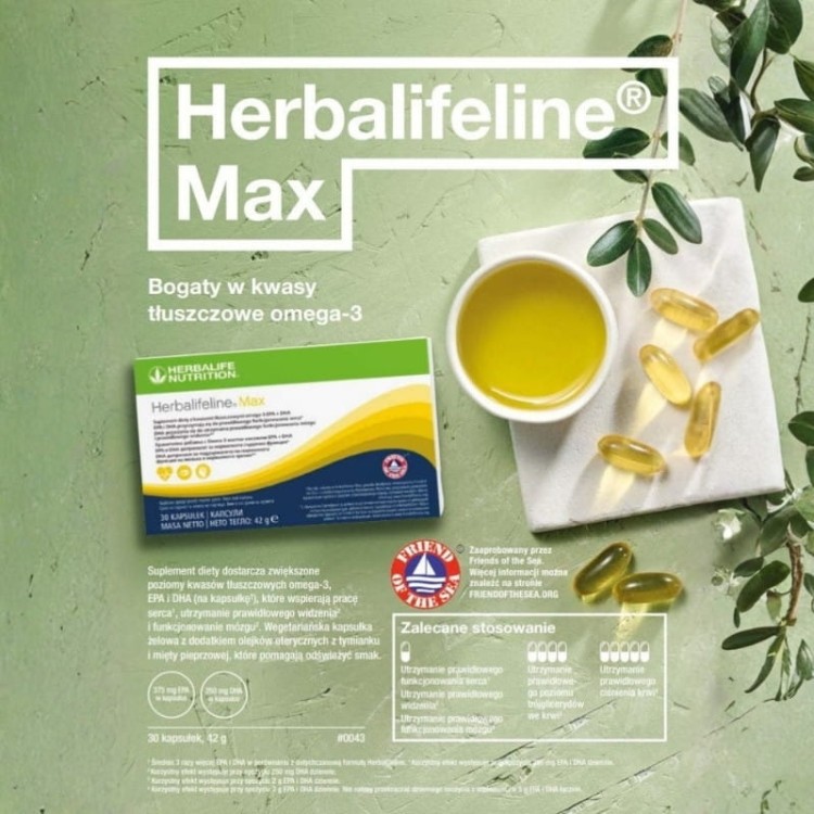 Herbalifeline Max Omega 3 Herbalife 30 kaps.
