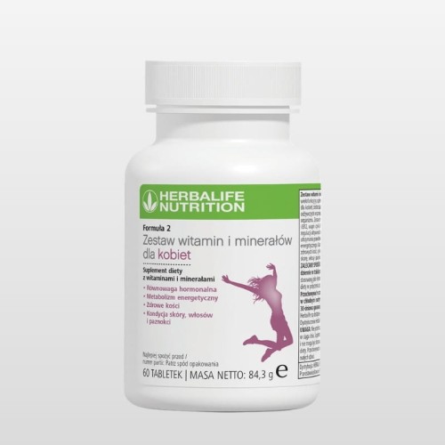 Zestaw wit. i minerałów dla kobiet Herbalife 60 tabl.