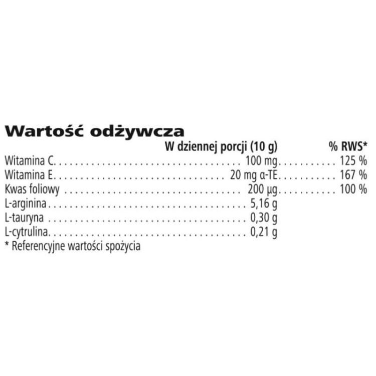 Niteworks® Herbalife smak cytrynowy  wartości
