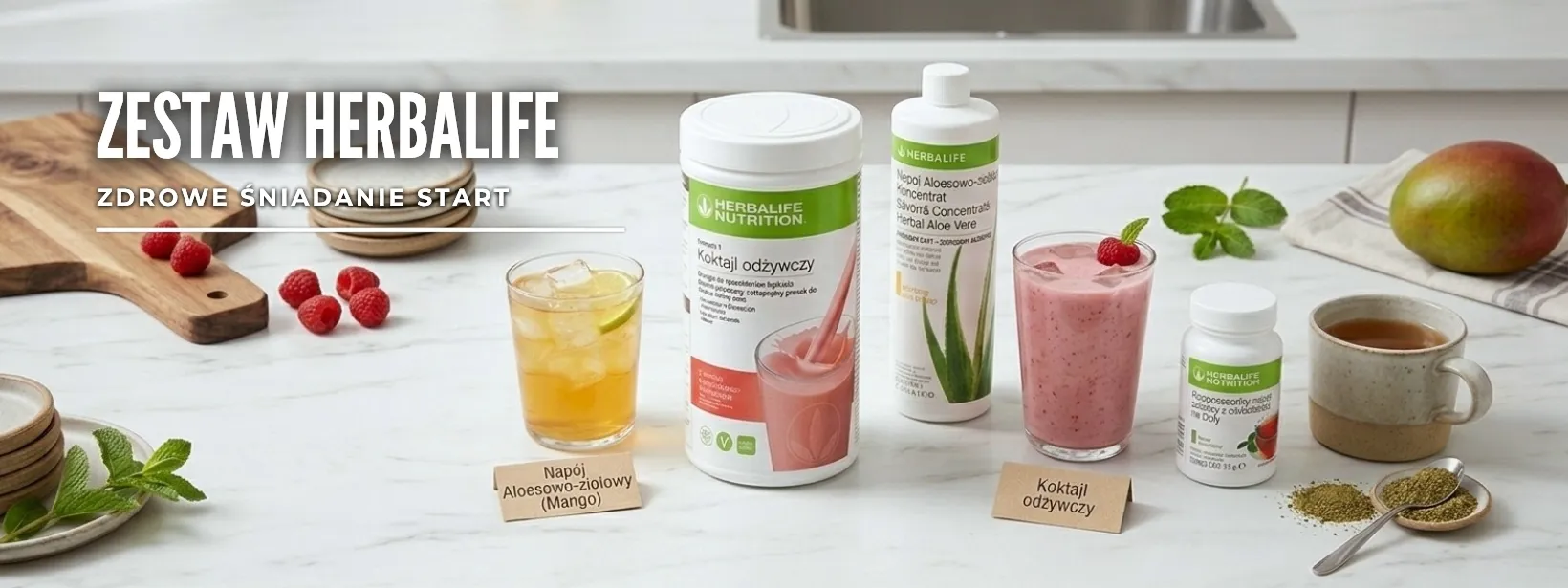 Idealne śniadanie Herbalife - zestaw na start