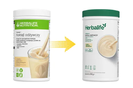 Koktajl Formuła 1 Herbalife waniliowo-śmietankowy 550g
