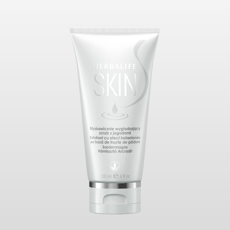 ​Herbalife SKIN Błyskawicznie wygładzający scrub z jagodami