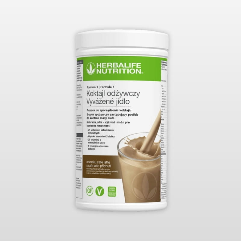 Koktajl Formuła 1 Herbalife cafe latte 550g