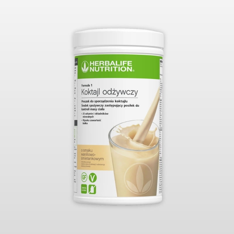 Koktajl Formuła 1 Herbalife waniliowo-śmiet. 550g
