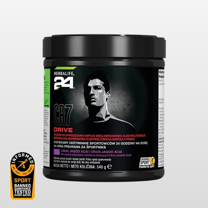 H24 CR7 Drive Herbalife Napój węglowodanowy 540 g